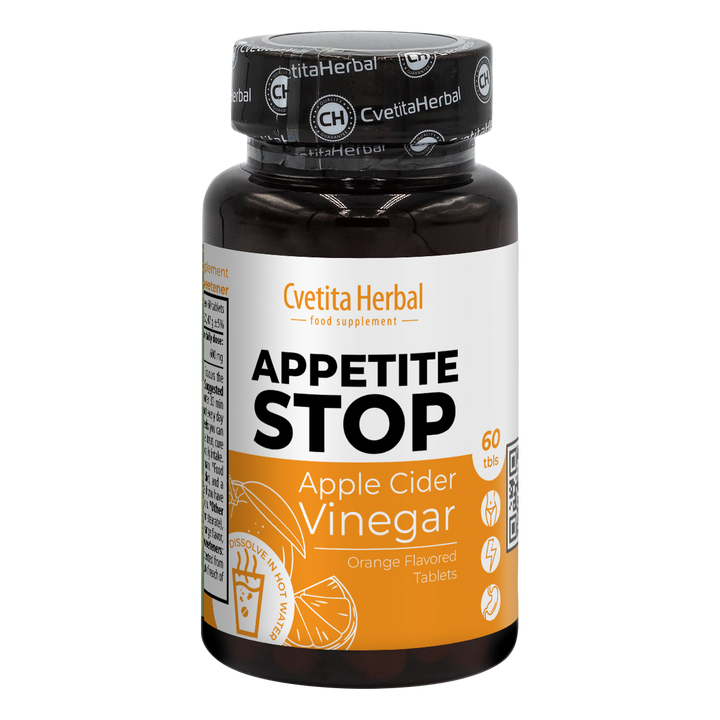 Apple Cider Vinegar "Orange" - Appetite Stop (60 tableta)