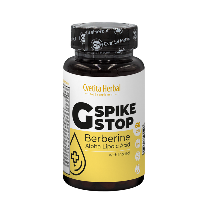 G Spike Stop - Berberin, Inositol, Alfa lipoična kiselina (60 tableta)