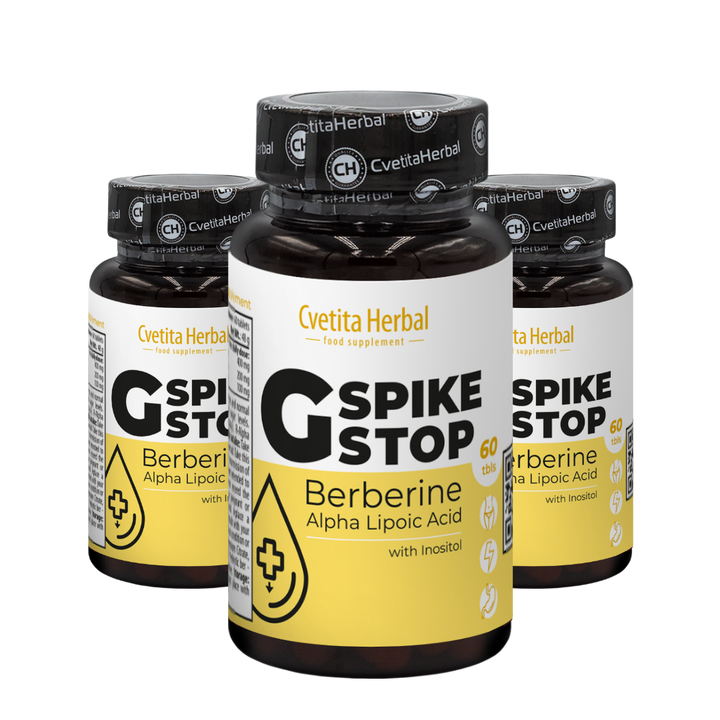G Spike Stop - Berberin, Inositol, Alfa lipoična kiselina (60 tableta)
