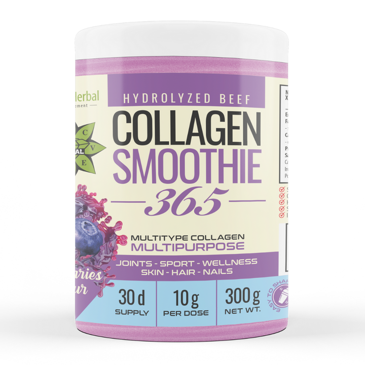 Kolagen Smuti "Borovnica" – Collagen Smoothie 365 (300 g)