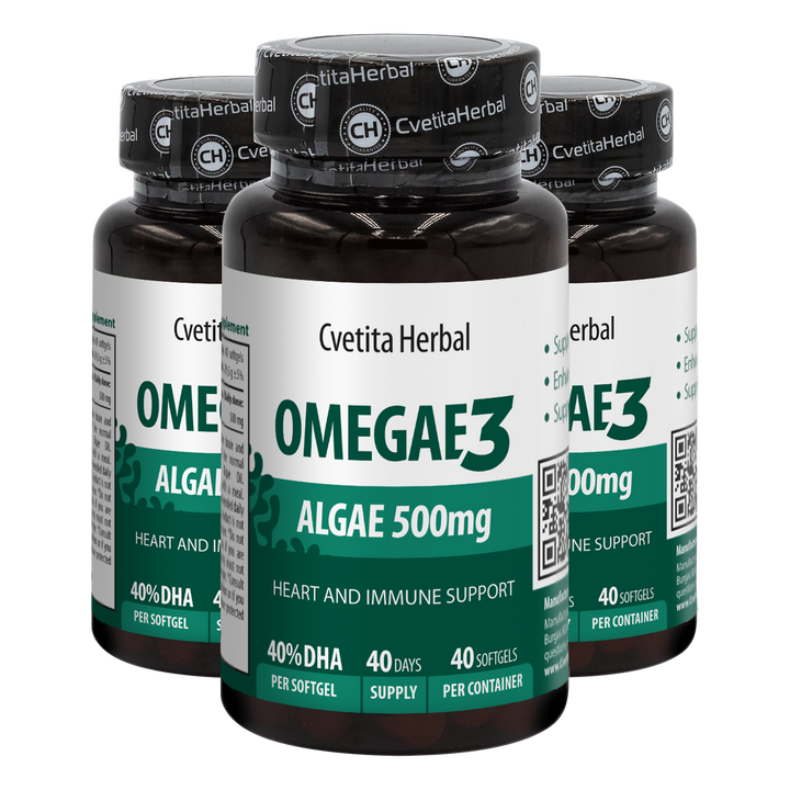Omega 3 Alge Softgel - Omegae3 (60 / 40 kapsula)