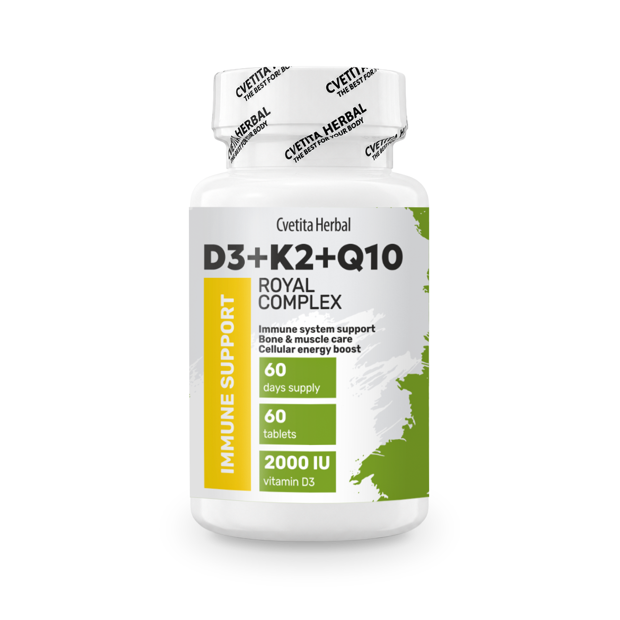 Vitamin D3 + K2 + Q10 (60 tableta)