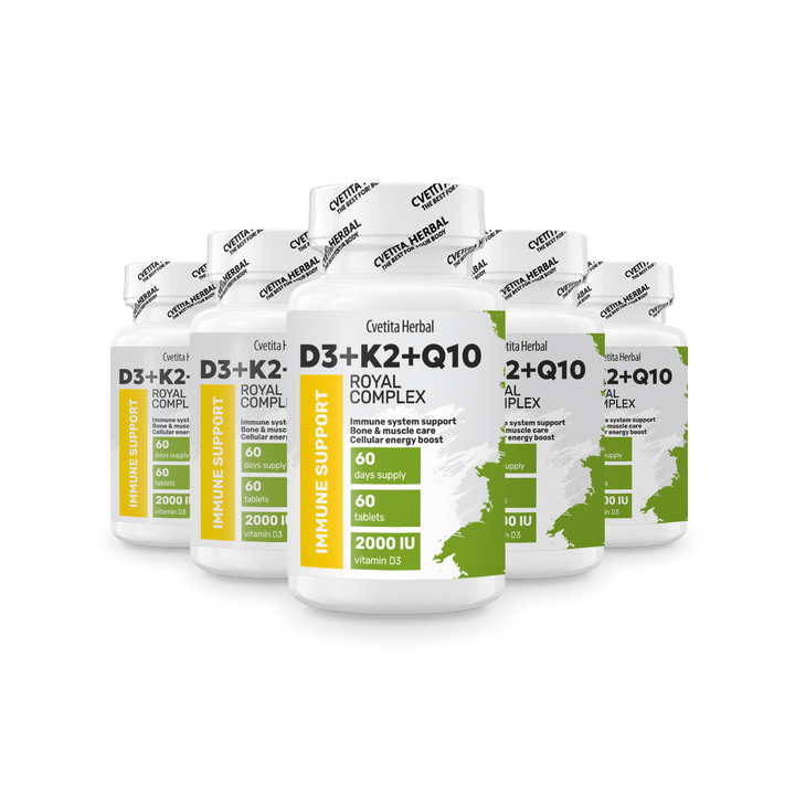 Vitamin D3 + K2 + Q10 (60 tableta)
