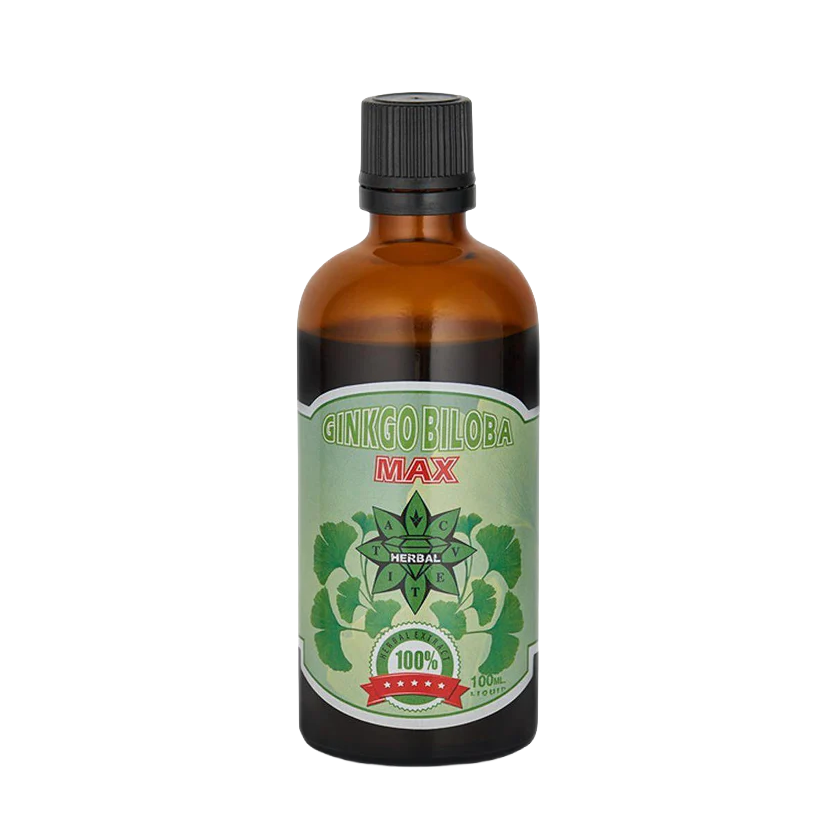 Ekstrakt ginkgo bilobe – Ginkgo Biloba Max (100 ml)