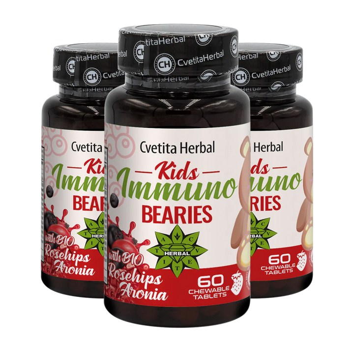 Dečji stimulator imuniteta "Šipurak" - Kids Immuno Bearies (30 tableta)