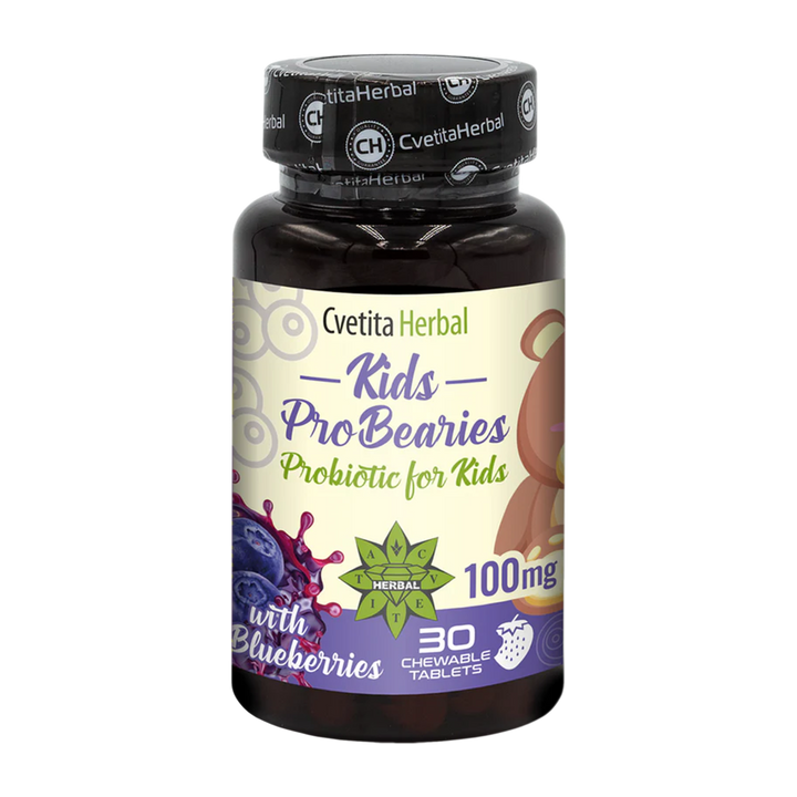 Dečji probiotik "Borovnice" - Kids ProBearies (30 tableta)