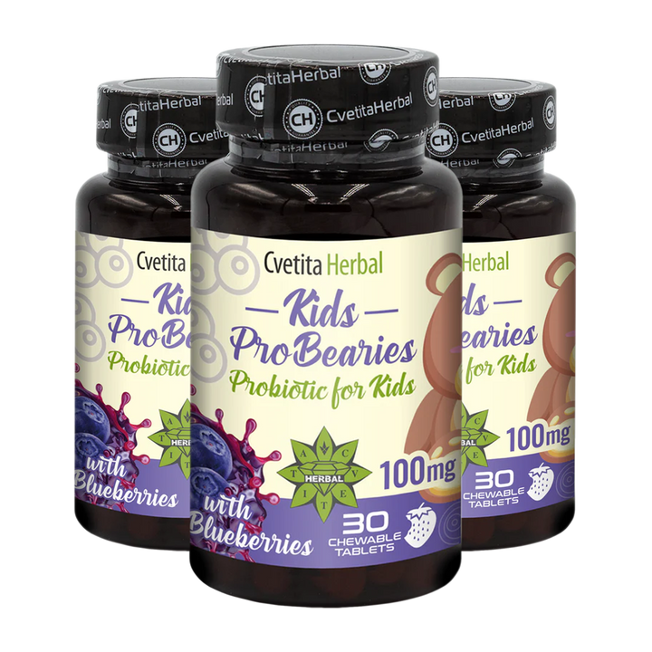 Dečji probiotik "Borovnice" - Kids ProBearies (30 tableta)