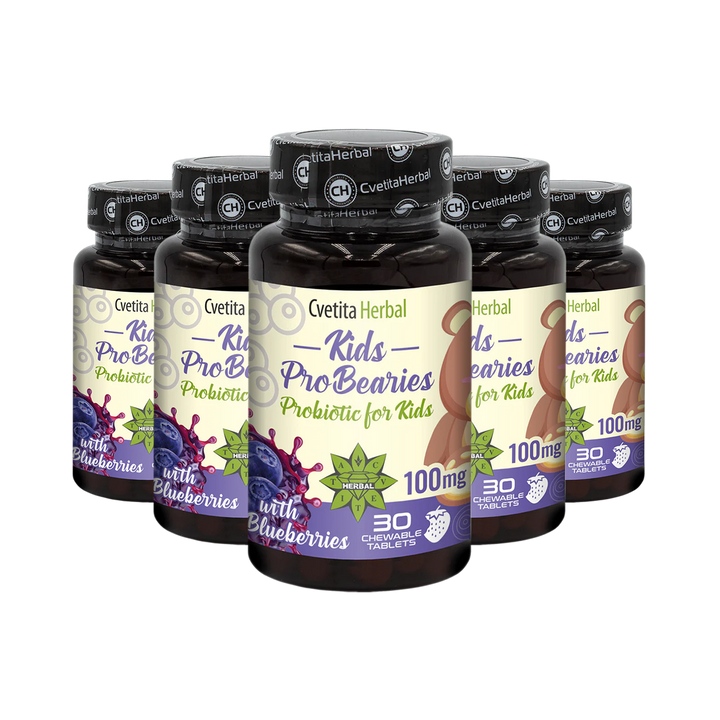 Dečji probiotik "Borovnice" - Kids ProBearies (30 tableta)