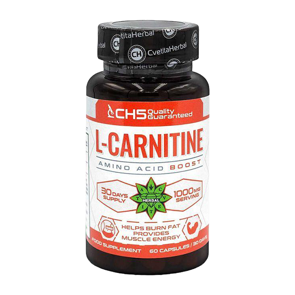 L-Carnitine Tartrate – L-Carnitine (60 kapsula x 500 mg)
