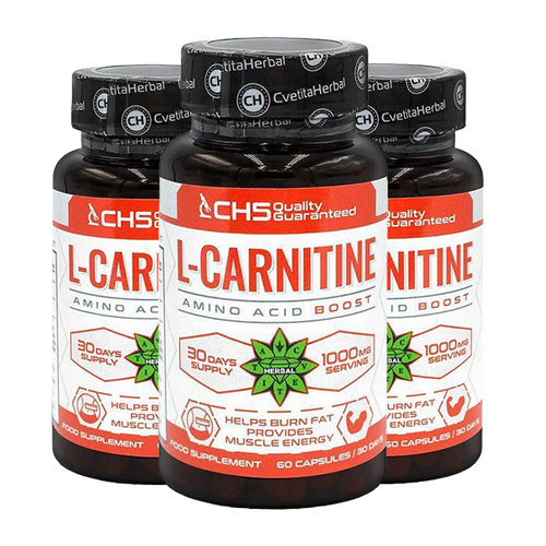 L-Carnitine Tartrate – L-Carnitine (60 kapsula x 500 mg)