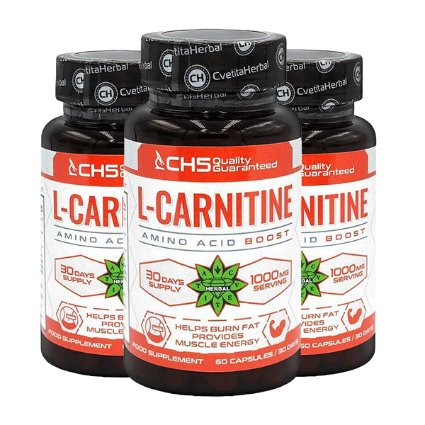 L-Carnitine Tartrate – L-Carnitine (60 kapsula x 500 mg)