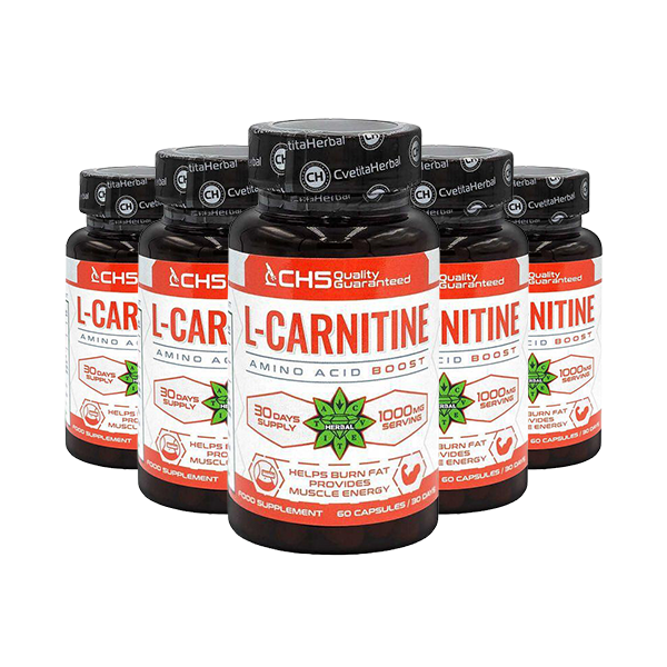 L-Carnitine Tartrate – L-Carnitine (60 kapsula x 500 mg)