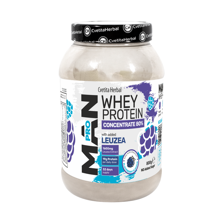 Whey Protein sa leuzejom i papaja enzimima - MAN PRO WHEY CONCENTRATE (800 gr)