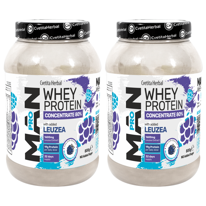 Whey Protein sa leuzejom i papaja enzimima - MAN PRO WHEY CONCENTRATE (800 gr)