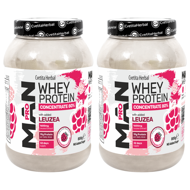 Whey Protein sa leuzejom i papaja enzimima - MAN PRO WHEY CONCENTRATE (800 gr)