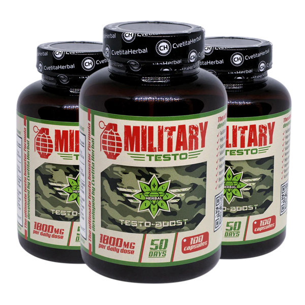Military Testo (100 kapsula x 900 mg)