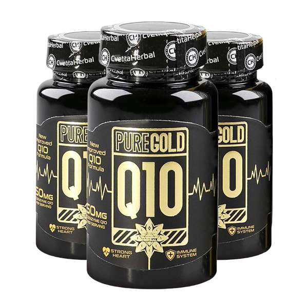 Koenzim Q10 Vegetarijanski – Pure Gold Q10 (60 kapsula)