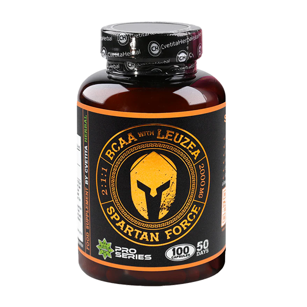 Leuzea i BCAA - Spartan Force (100 kapsula)