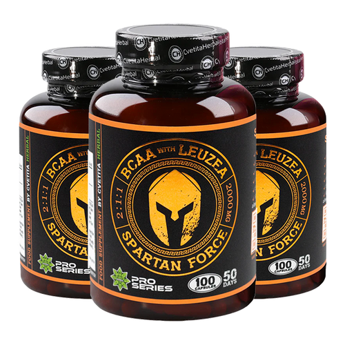 Leuzea i BCAA - Spartan Force (100 kapsula)