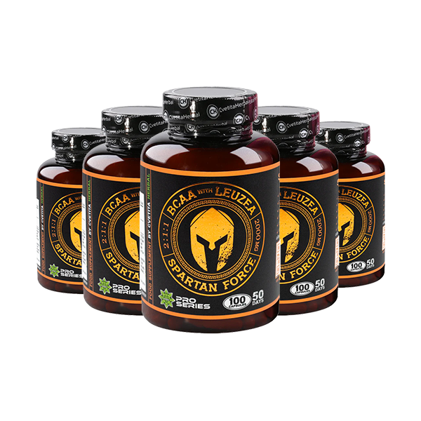 Leuzea i BCAA - Spartan Force (100 kapsula)