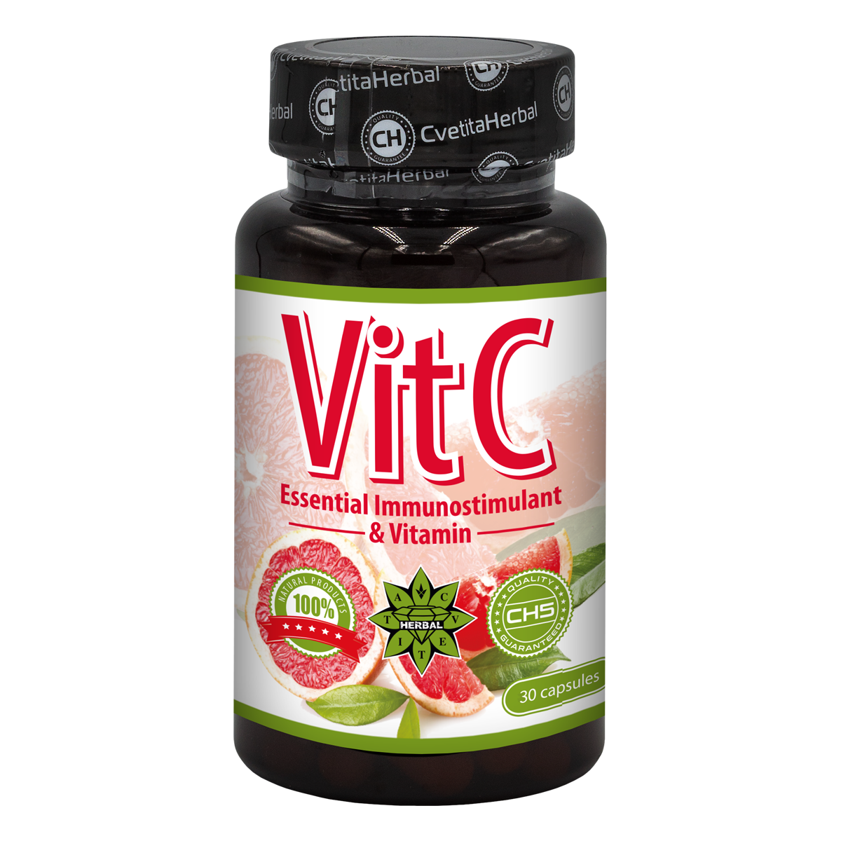 Vitamin C - Vitamin C (30 / 80 kapsula h 600 mg)