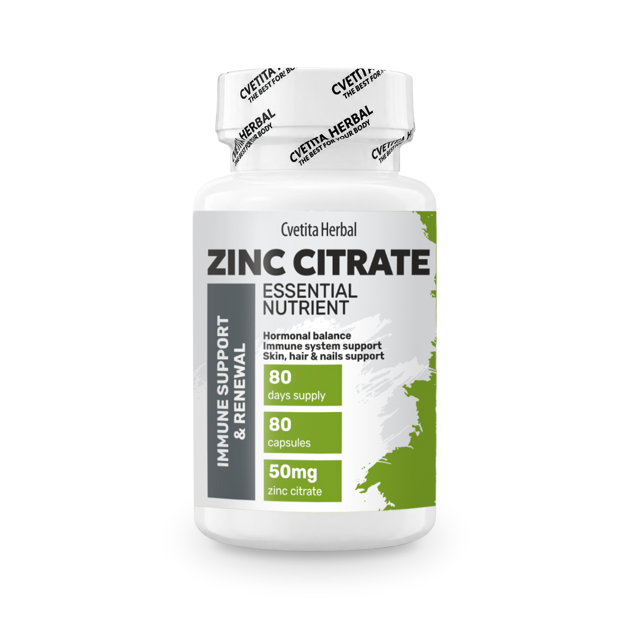 Cink citrat - Cink (80 kapsula x 50 mg)