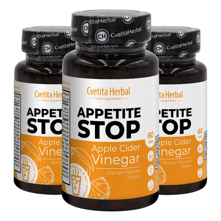 Apple Cider Vinegar "Orange" - Appetite Stop (60 tableta)