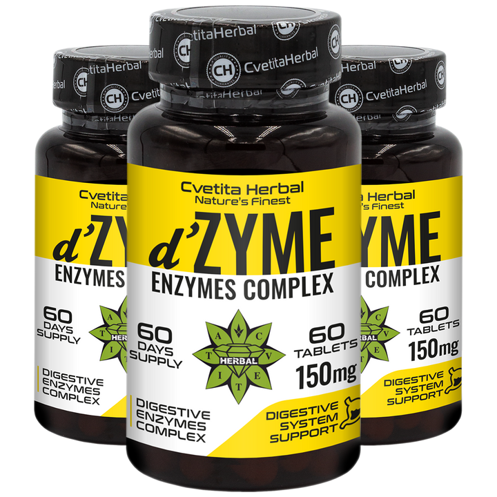 Multi-enzimski kompleks d'Zyme - d'Zyme (60 tableta x 150 mg)