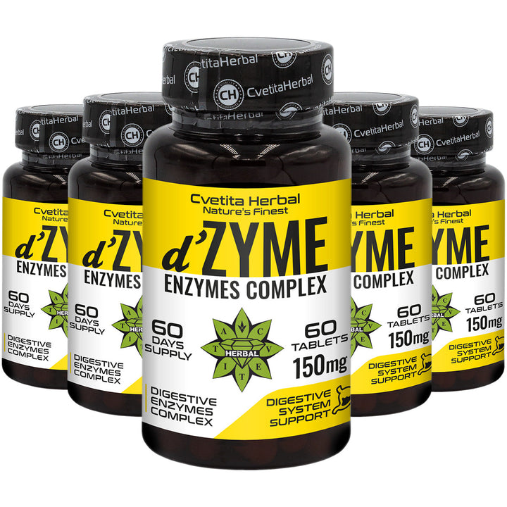 Multi-enzimski kompleks d'Zyme - d'Zyme (60 tableta x 150 mg)
