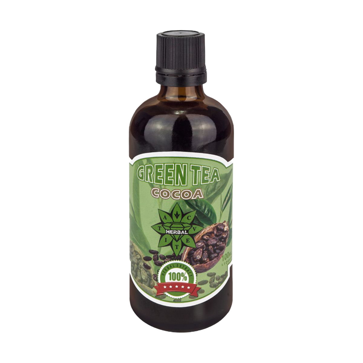 Zeleni čaj i kakao - tečni ekstrakt (100 ml)