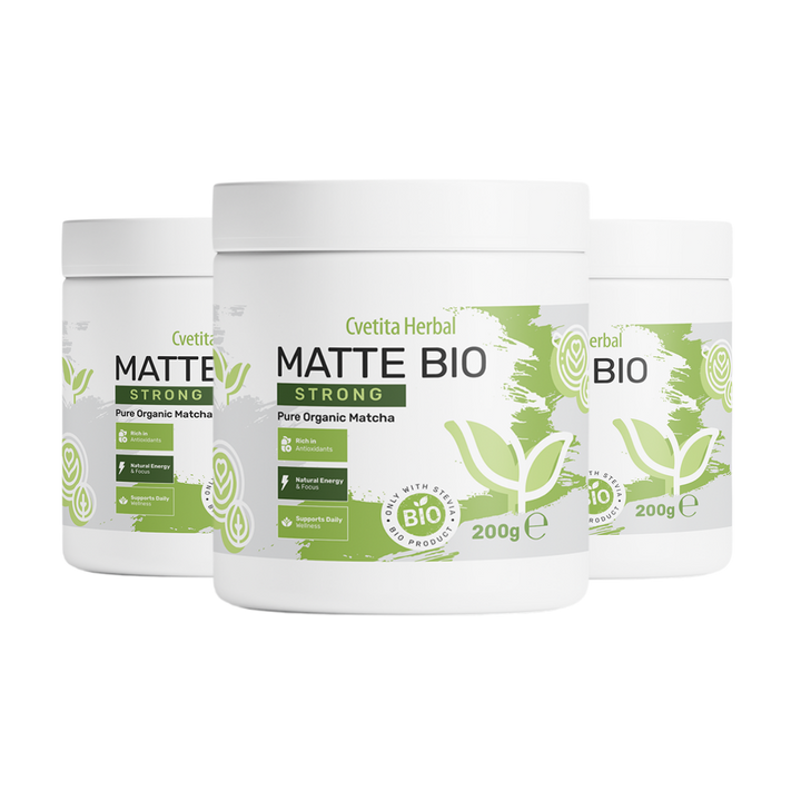 Matte Bio Strong - BIO MATCHA LATTE