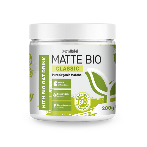 Matte Bio Classic - organski matcha prah 200 g brenda Cvetita Herbal