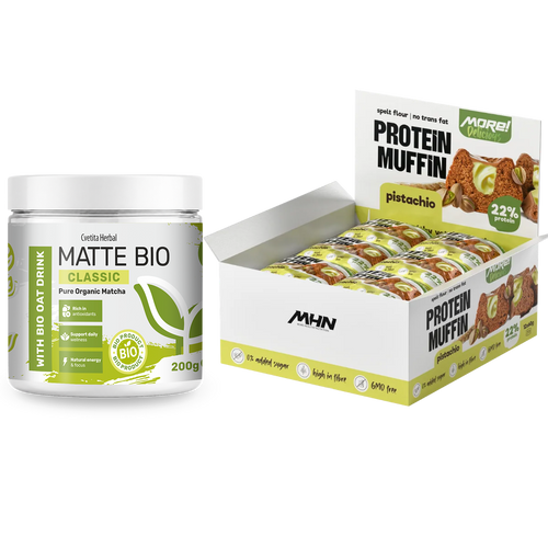 Matte Bio Classic i proteinski mafini sa pistaćima MHN - kombo pakovanje