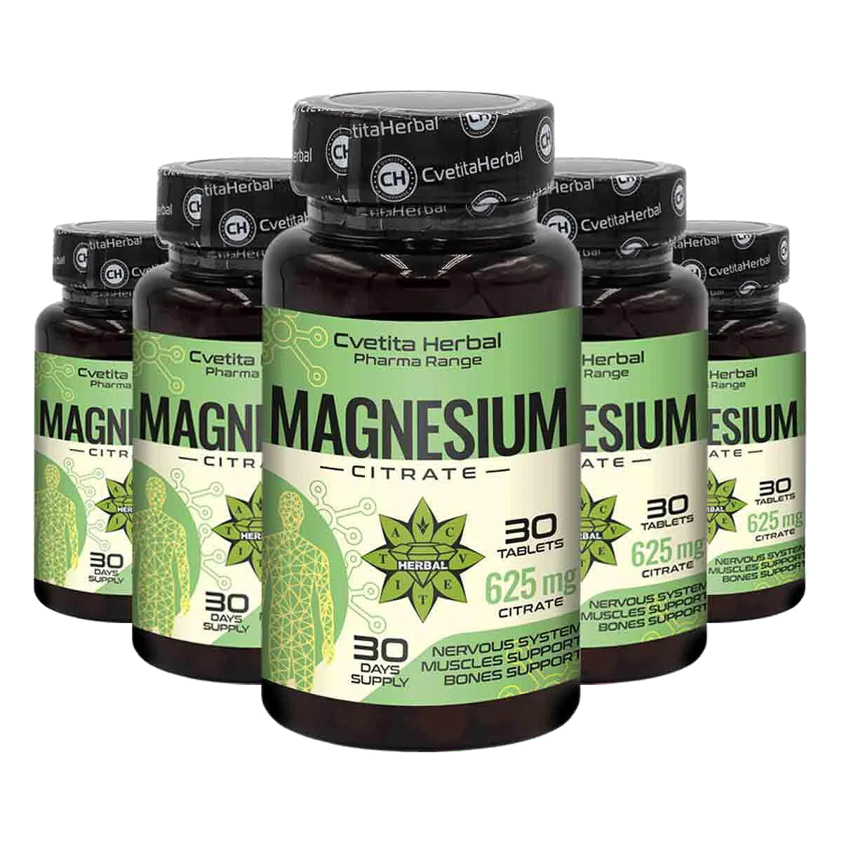 Magnezijum Citrat 625mg - Magnezijum Citrat - 30 tableta