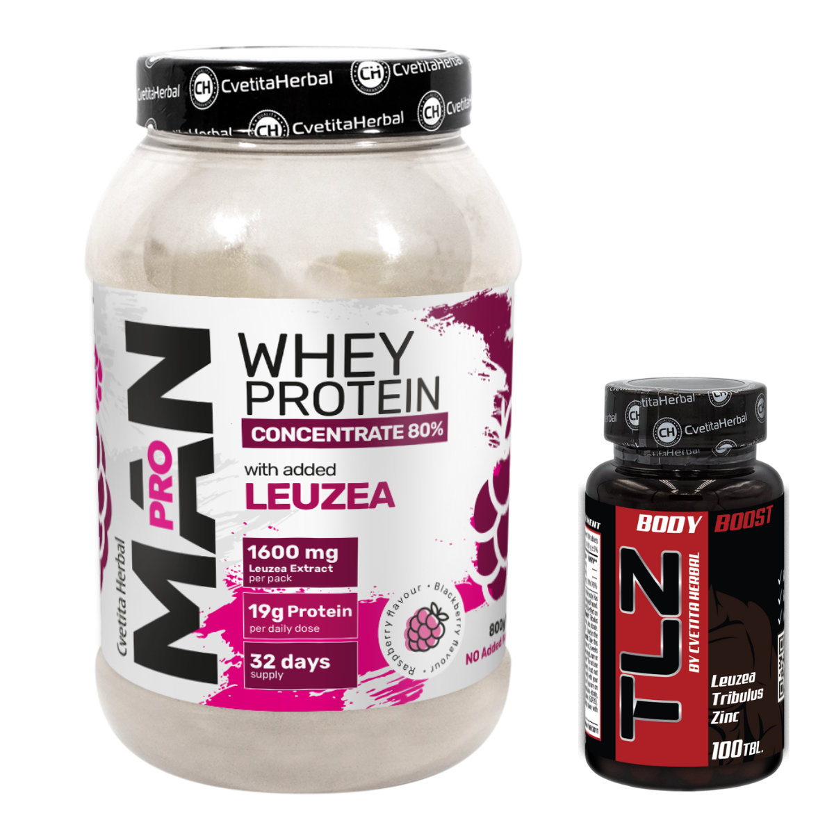 Whey Protein MAN PRO + TLZ 100 tableta
